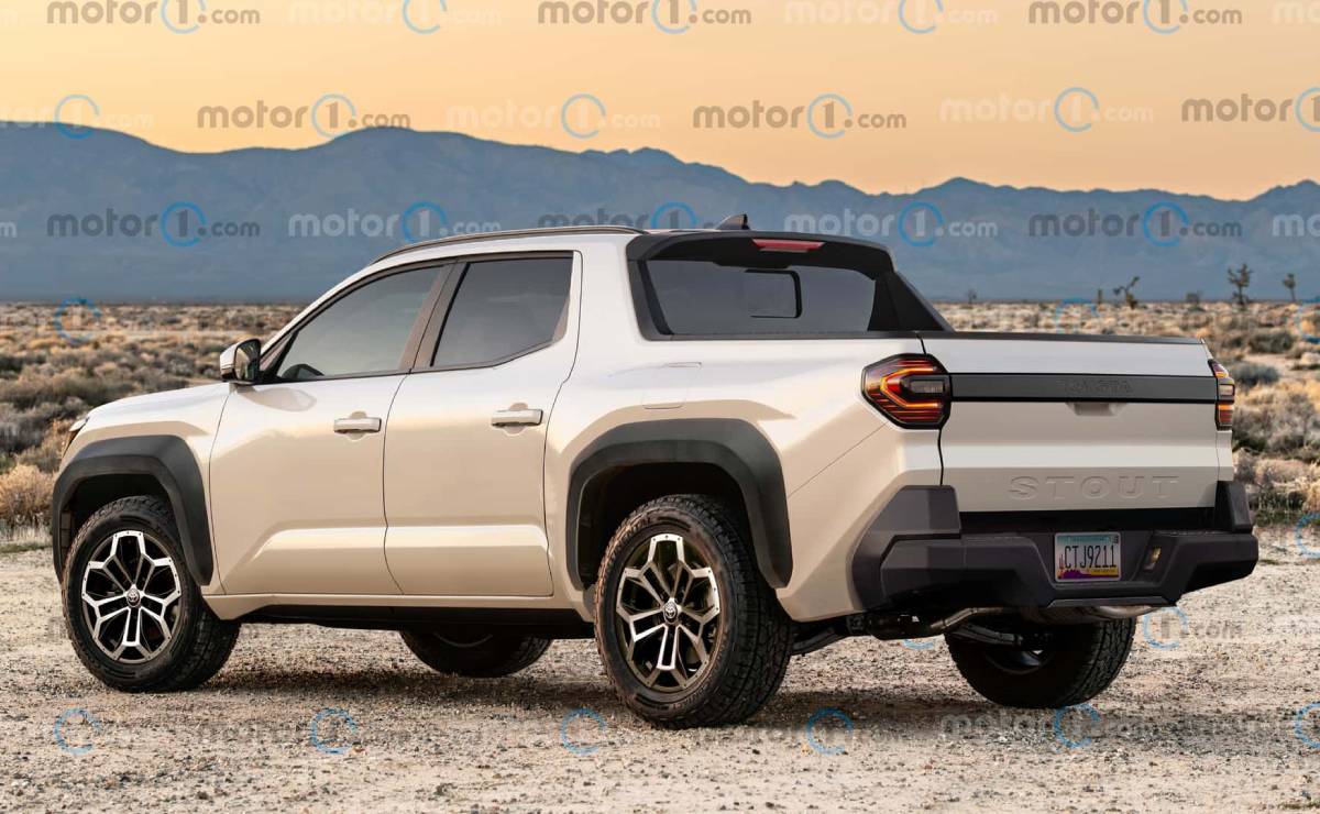 Nueva Toyota pick up compacta trasera