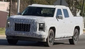 Nueva Volkswagen Amarok camuflada