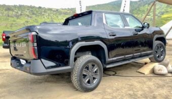 Nueva pick up Maxus T90 perfil