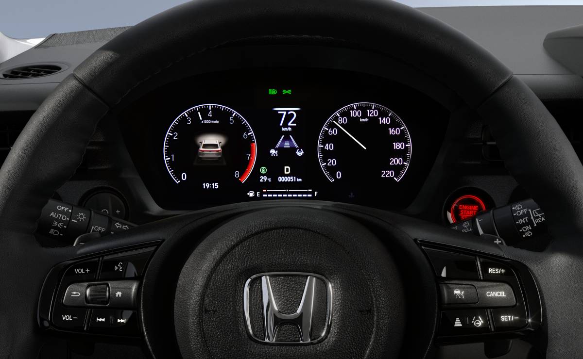 Nuevo Honda HR V tablero