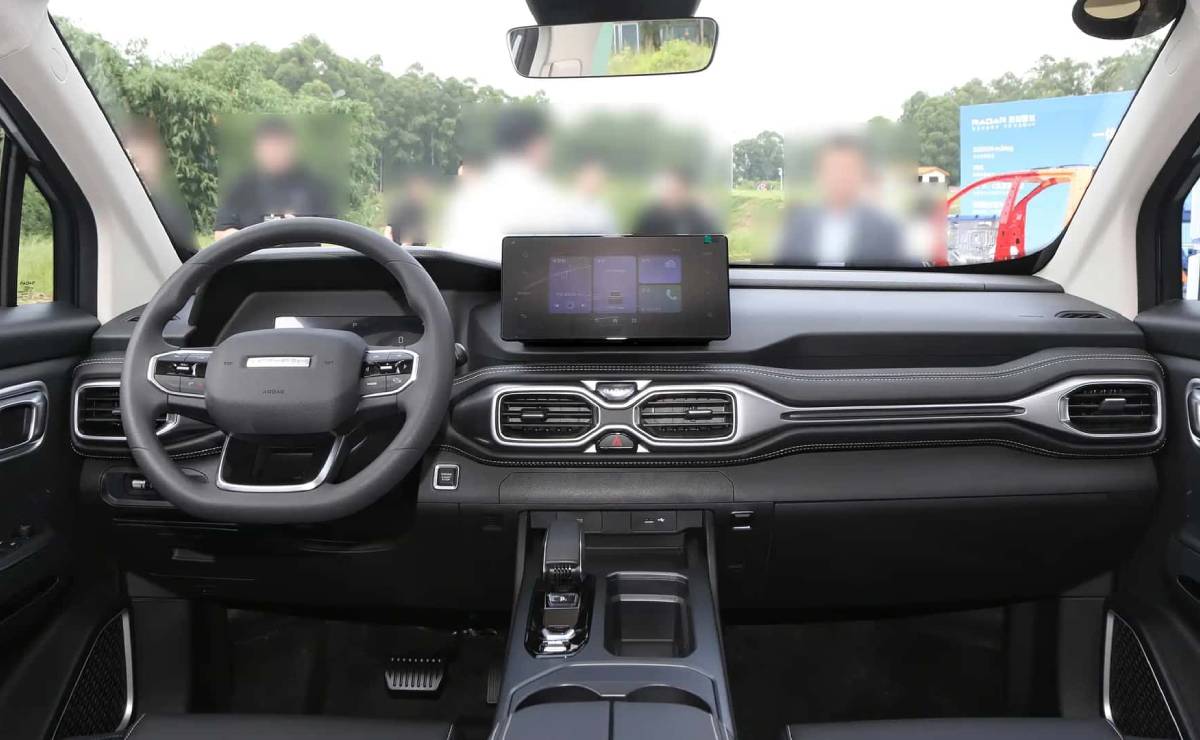 Pick up Geely RD6 interior