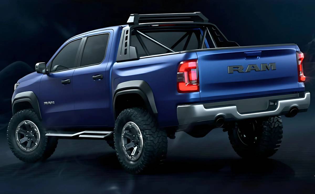 RAM Dakota Warlock trasera
