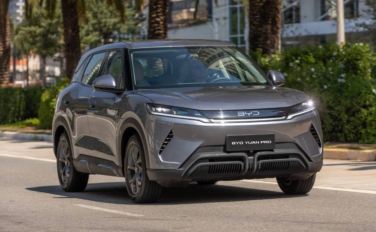 SUV BYD Yuan Pro frente 1