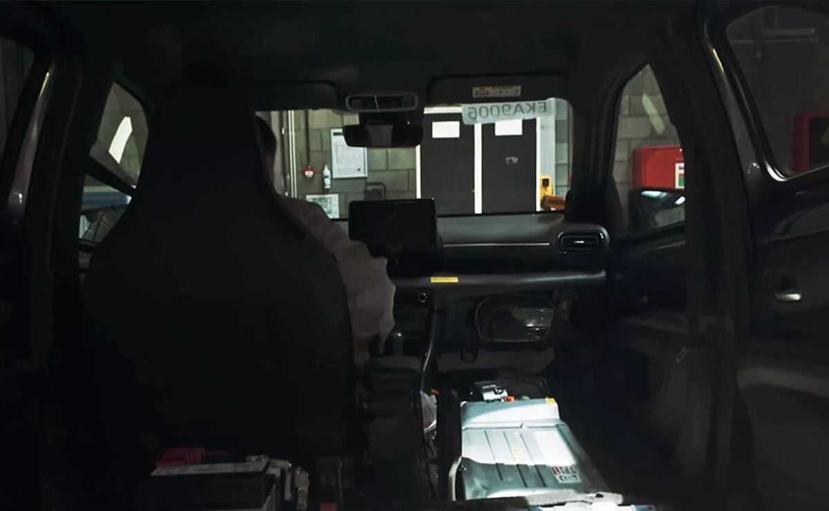 Toyota Aygo X prototipo interior