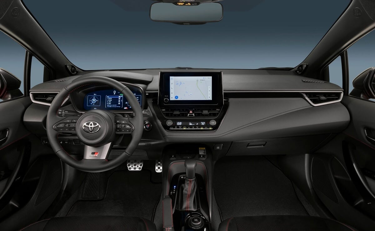 Toyota GR Corolla interior