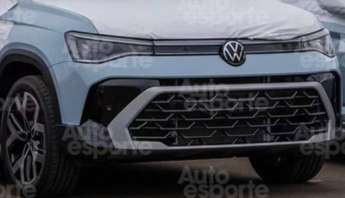 Volkswagen Taos 2026 camuflada teaser