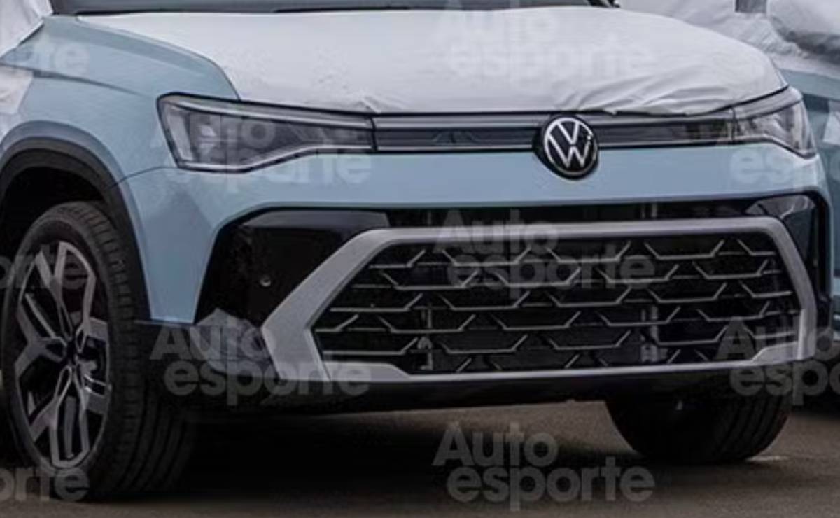 Volkswagen Taos 2026 camuflada teaser