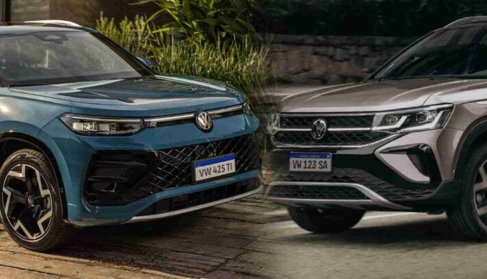 Volkswagen Tiguan vs Taos