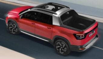 Volkswagen Udara accion trasera