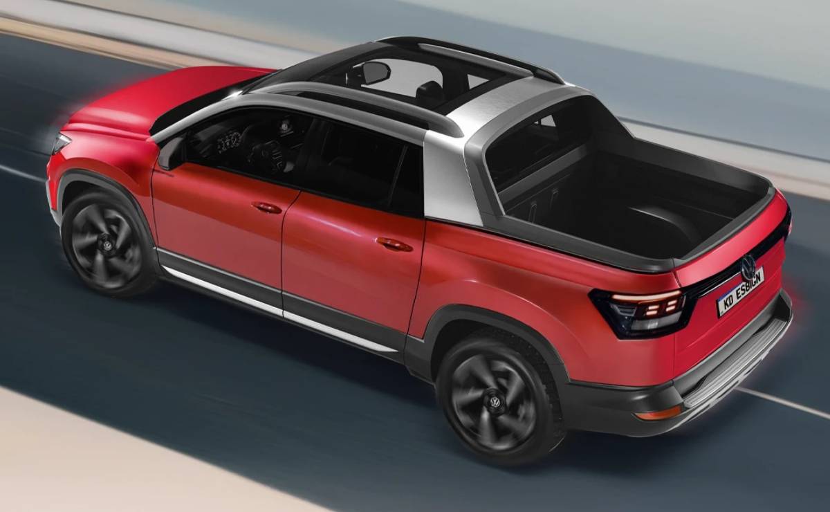 Volkswagen Udara accion trasera