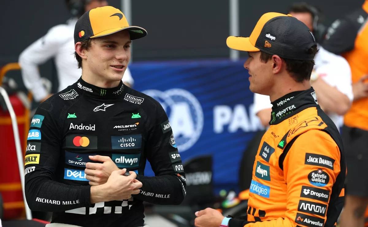 Lando Norris Oscar Piastri F1