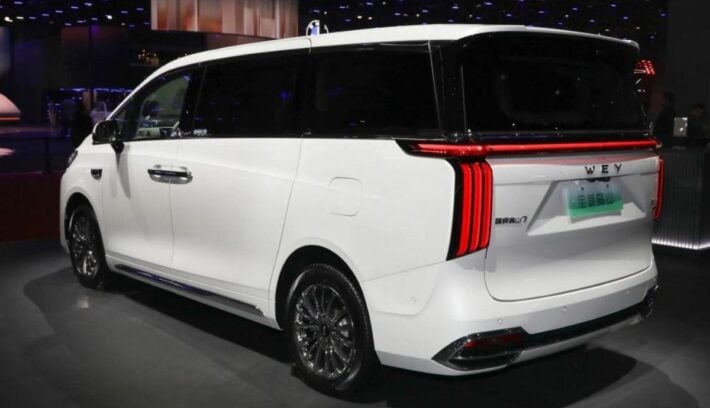 Se viene al mercado una nueva minivan china con más de 450 CV y 7 asientos 1 Minivan GWM Wey Gaoshan 7