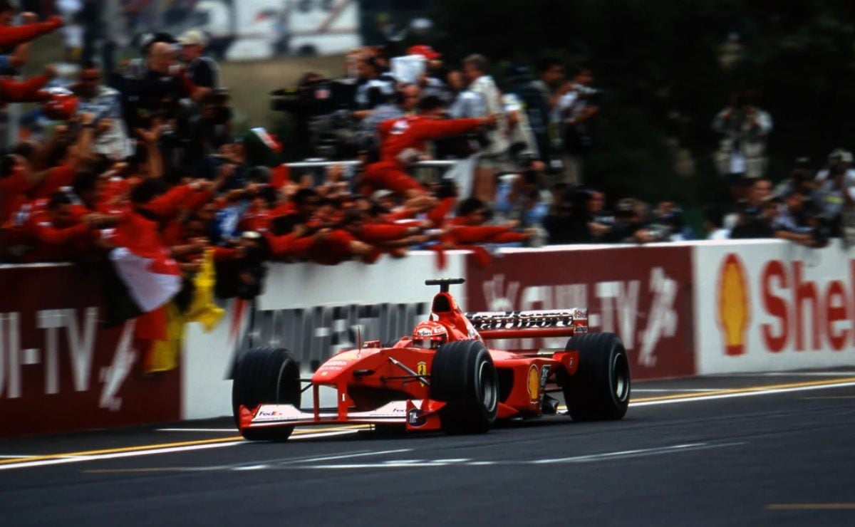 25 años del primer título de Schumacher con Ferrari en F1