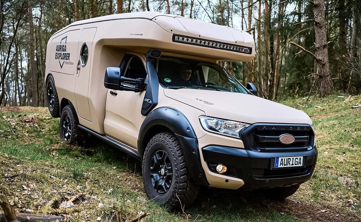 Camper y pick up a la vez: el modelo que se basa en Ford Ranger y rompe todos los esquemas 3 Auriga