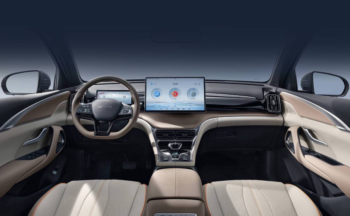 BYD Song Pro lanzamiento interior