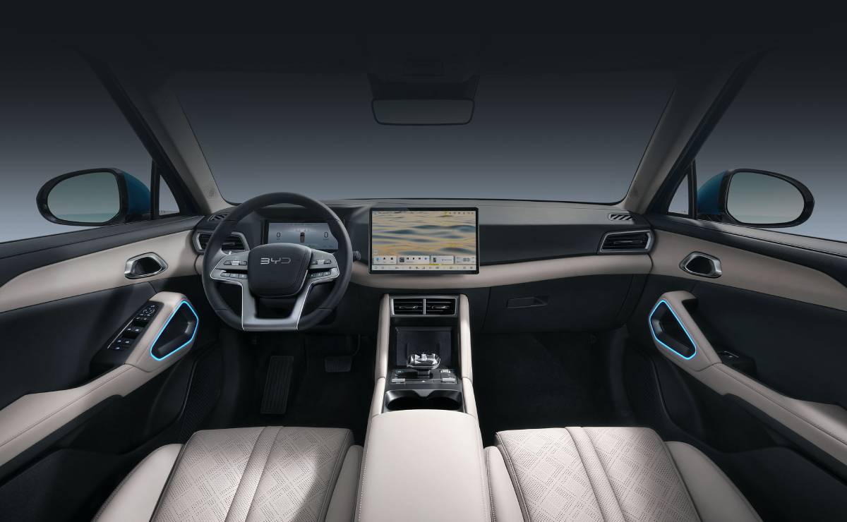 BYD Yuan Pro lanzamiento interior