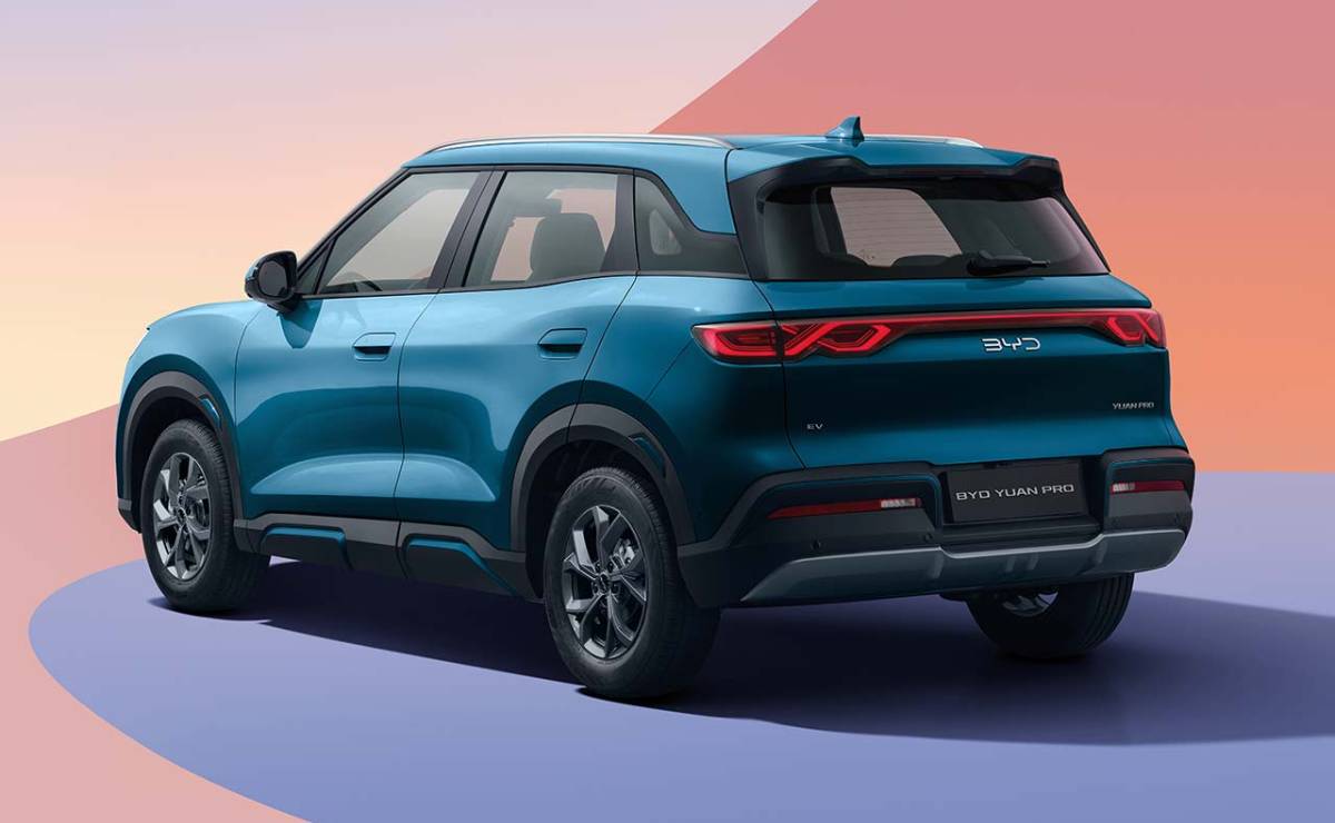 BYD Yuan Pro lanzamiento trasera