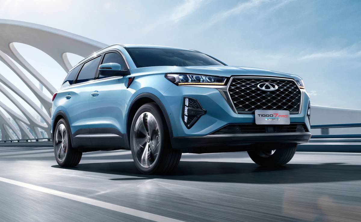 Chery Tiggo 7 PRO Hybrid accion