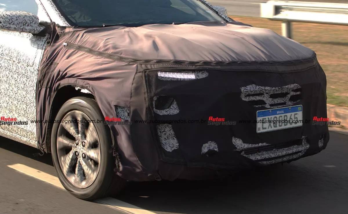 Chevrolet va por Volkswagen y Renault con un nuevo SUV inferior a Tracker: cuándo se lanza 6 Chevrolet proyecto Carbon trompa