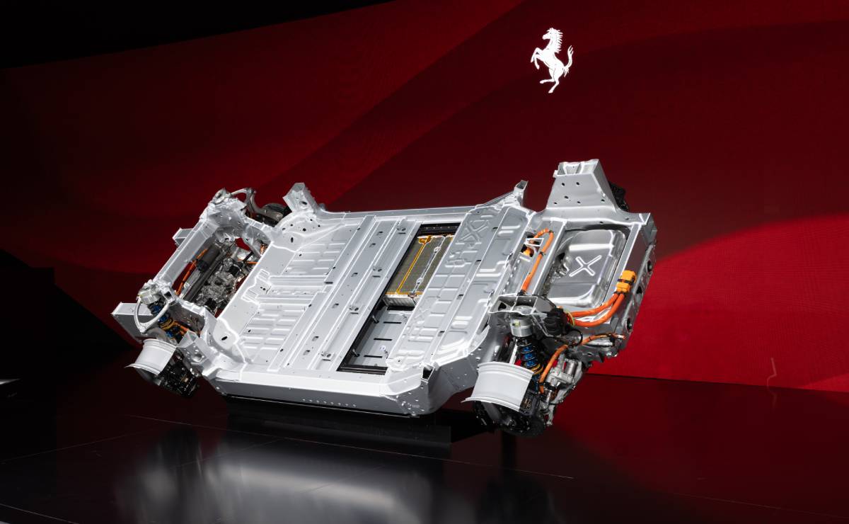 Ferrari Elettrica motor