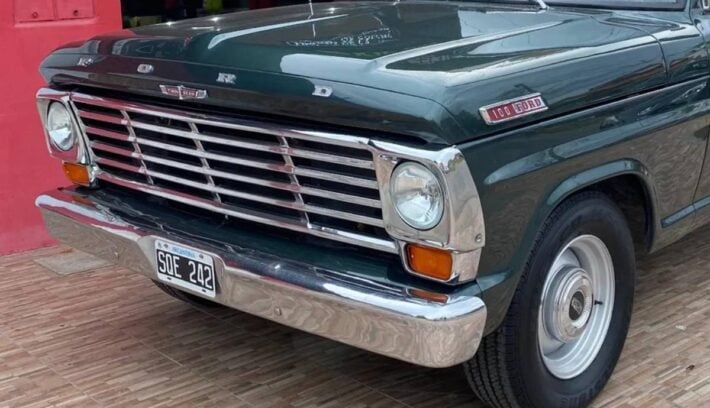 Ford F 100 1969 teaser