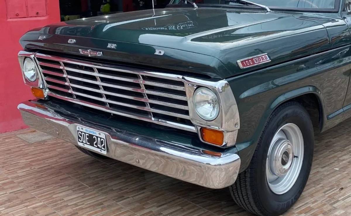 Ford F 100 1969 teaser