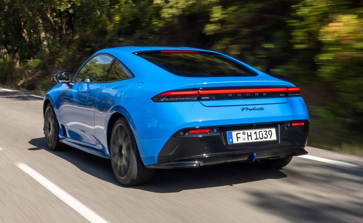 Honda relanza dos de sus deportivos más icónicos 4 Honda Prelude 2026 accion trasera