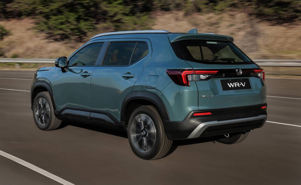 Honda WR V 2026 accion trasera