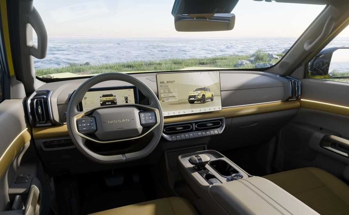 Nissan busca sacudir el mercado con una pick up que tiene tecnología avanzada y un precio inferior 6 Nissan Frontier Pro interior