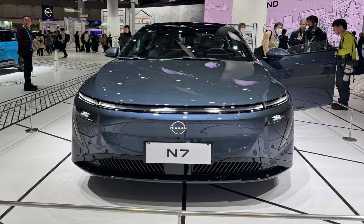Este sedán de Nissan podría llegar a la región con un precio inferior al Versa 5 Nissan N7 trompa