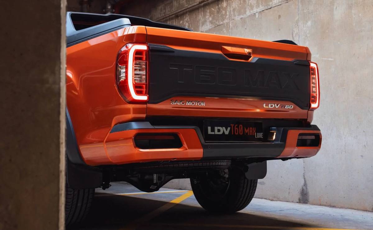 Pick up LDV T60 Max Luxe trasera