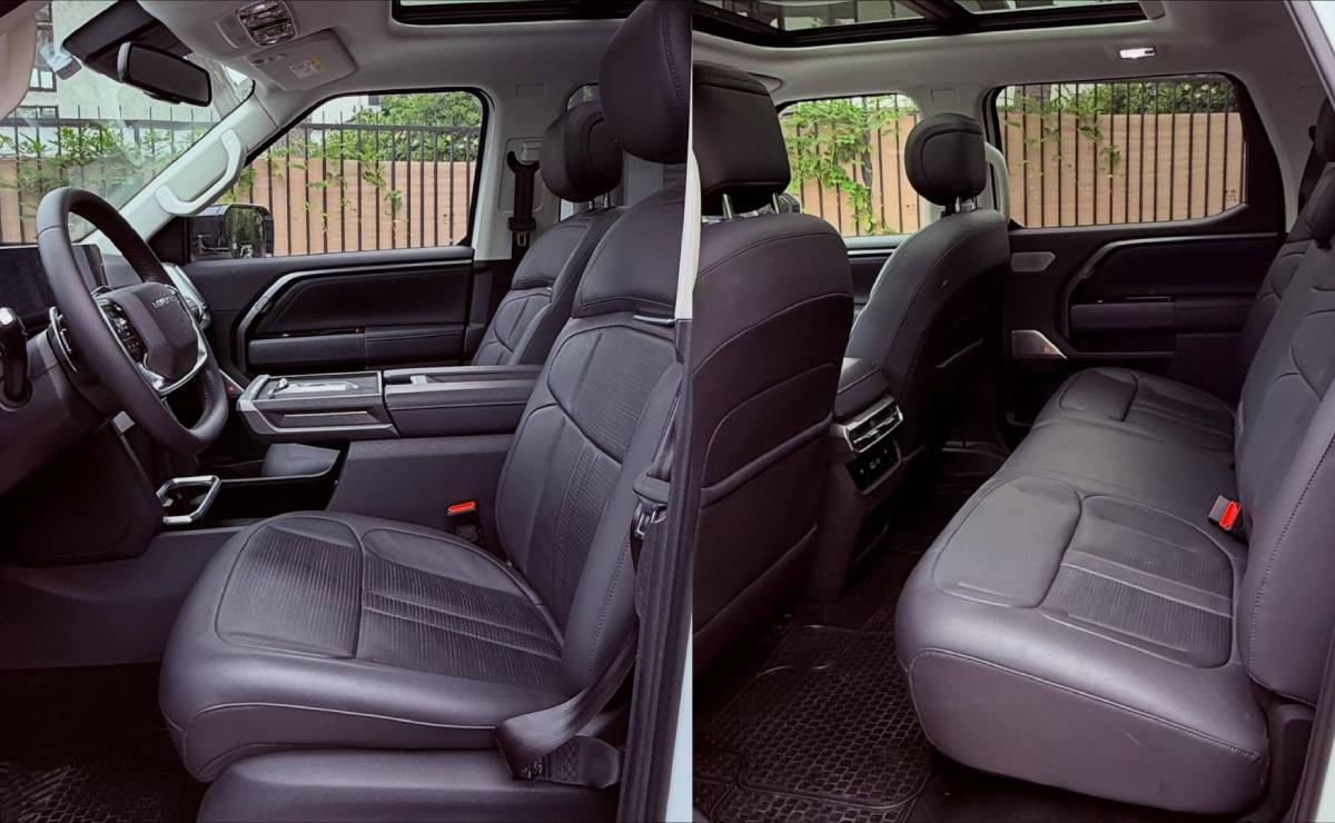 Esta avanzada pick up es superior a Toyota Hilux y se vende a un precio más bajo 7 Pick up Maxus T90 asientos