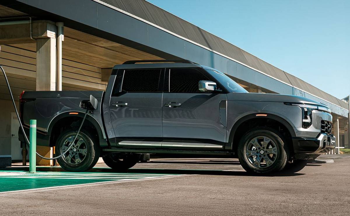 Pick up Santana 400 perfil