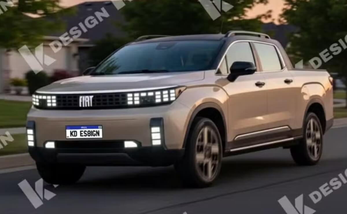 Fiat ya prepara la nueva Strada y la pick up será más grande: ¿qué otros cambios tendrá? 4 Proyecto XBP proyeccion