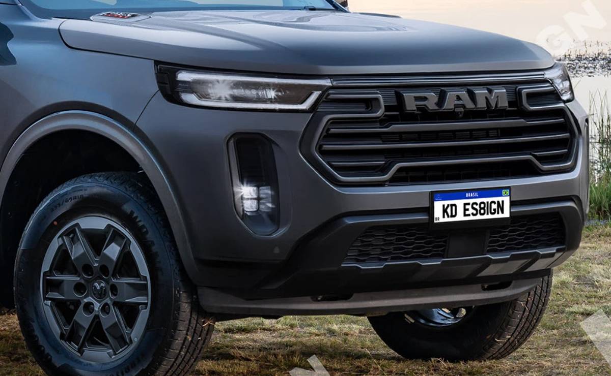 RAM Dakota SUV teaser