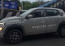 Renault Kwid 2027 camuflado