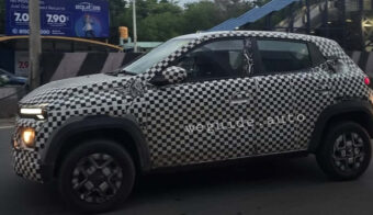 Renault Kwid 2027 camuflado