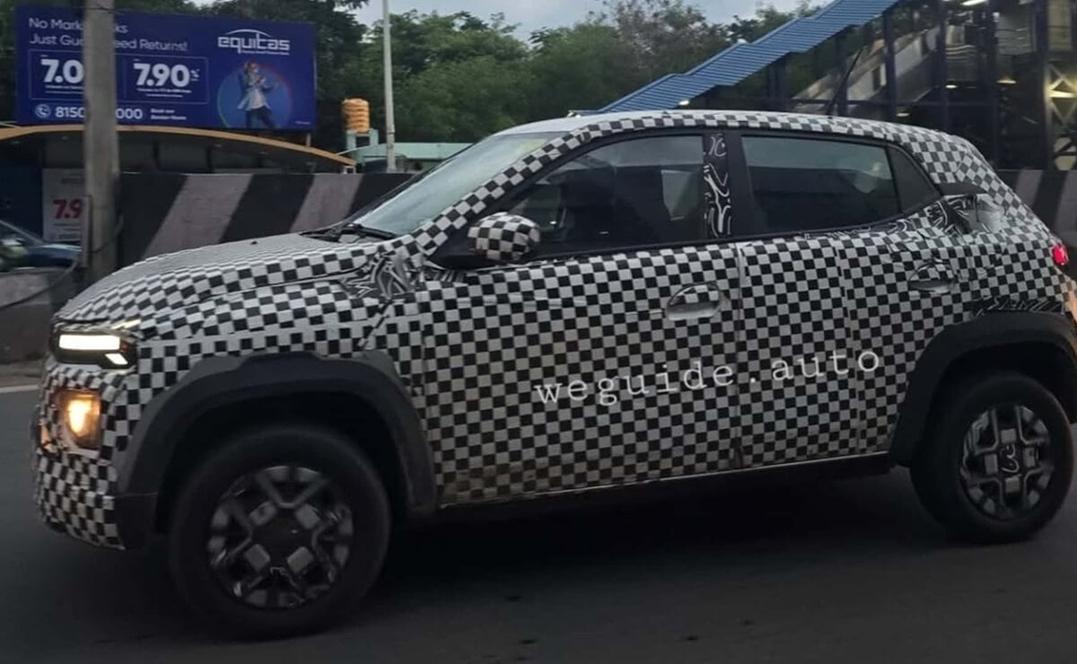 Renault Kwid 2027 camuflado