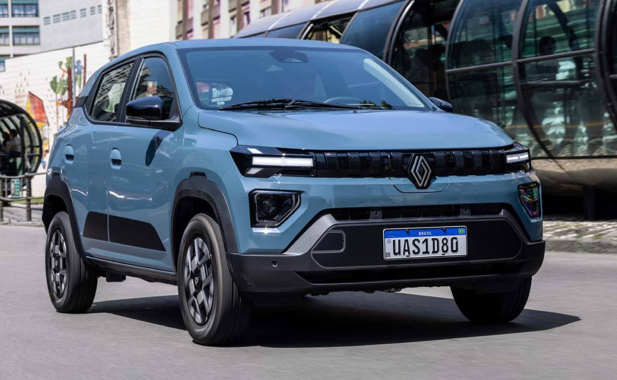 Renault Kwid E Tech 2026 accion