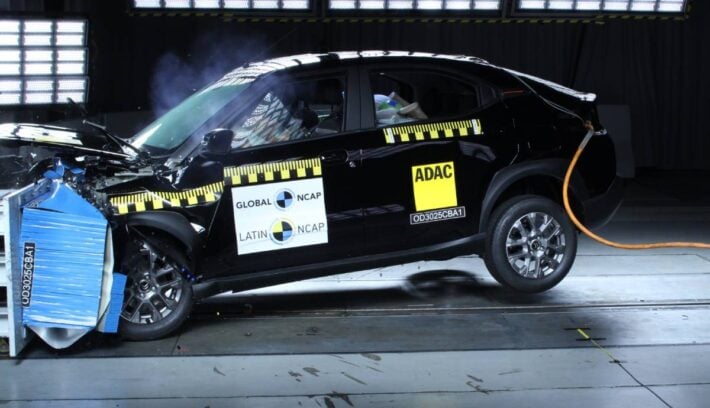 “Pésimos resultados”: es uno de los SUV más baratos y fue aplazado en seguridad 1 SUV Citroen Basalt pruebas de choque