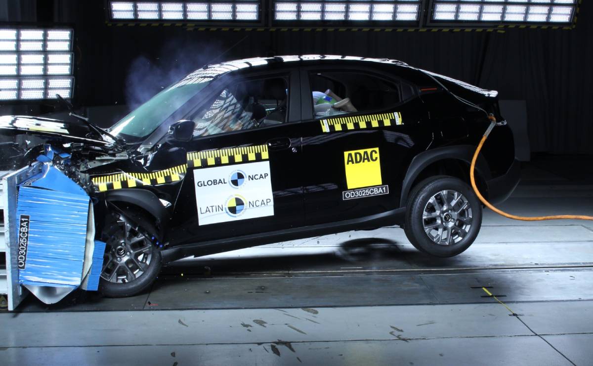 SUV Citroen Basalt pruebas de choque