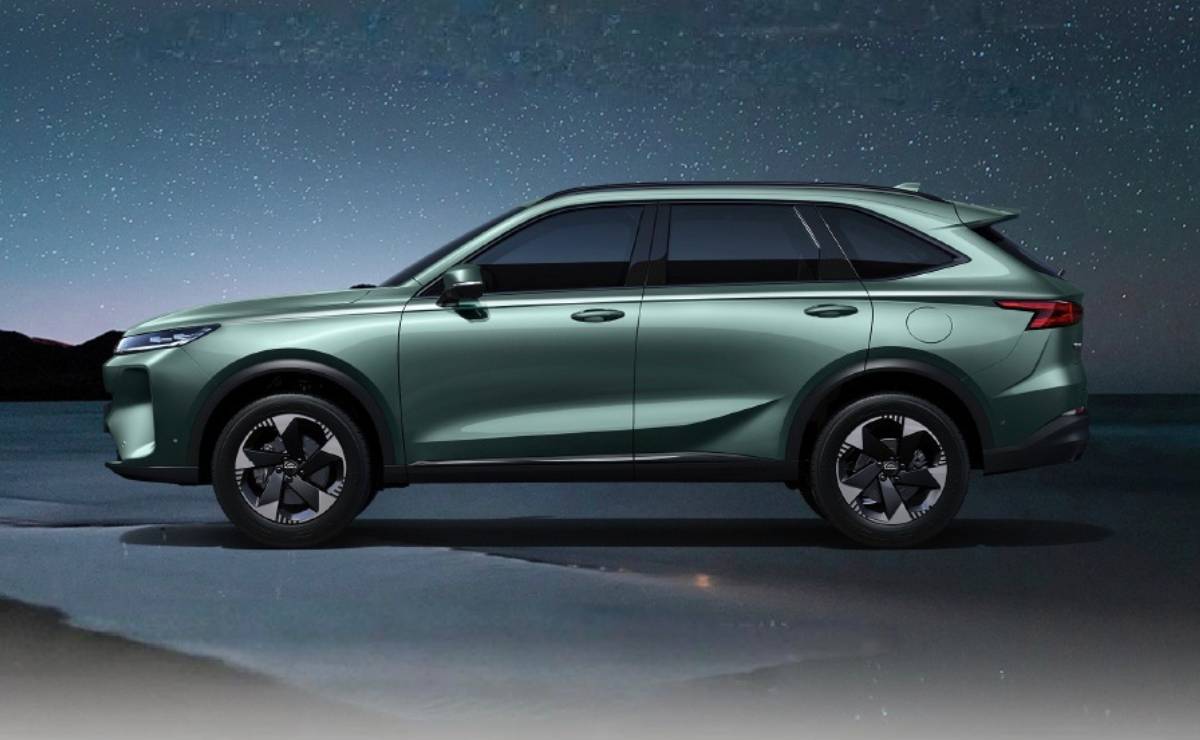 El nuevo SUV chino que llega como uno de los más grandes y modernos del segmento 1 SUV GWM Haval H6L perfil