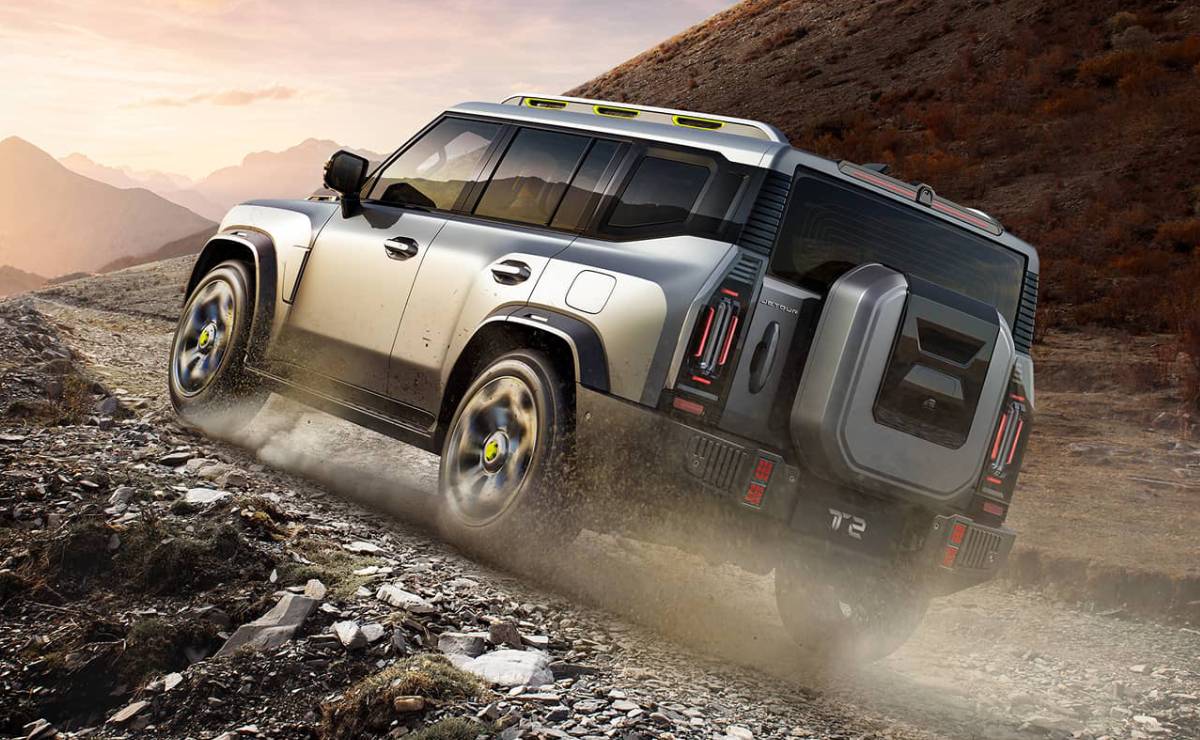 SUV Jetour T2 lanzamiento accion trasera