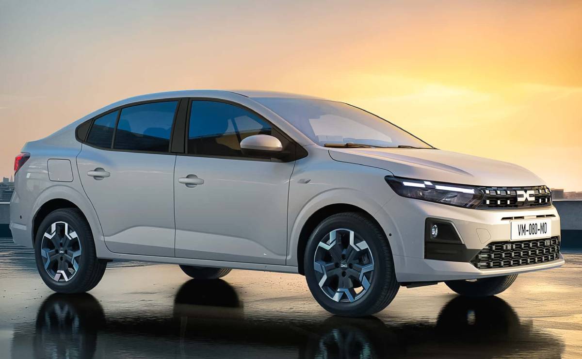 Sedan Dacia Logan 2026 frente