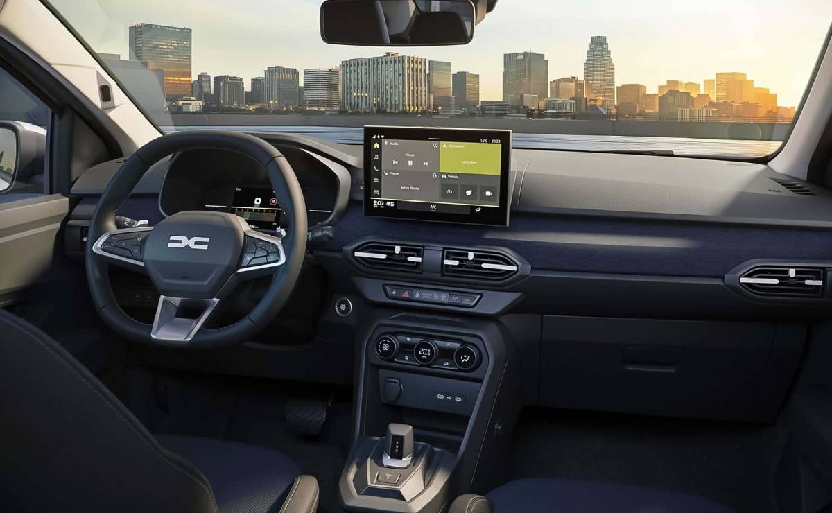 Sedan Dacia Logan 2026 interior