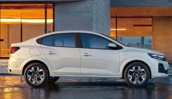Sedan Dacia Logan 2026 perfil