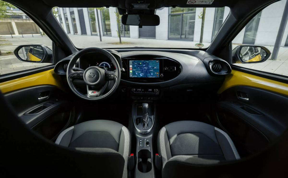 Toyota Aygo X GR Sport interior