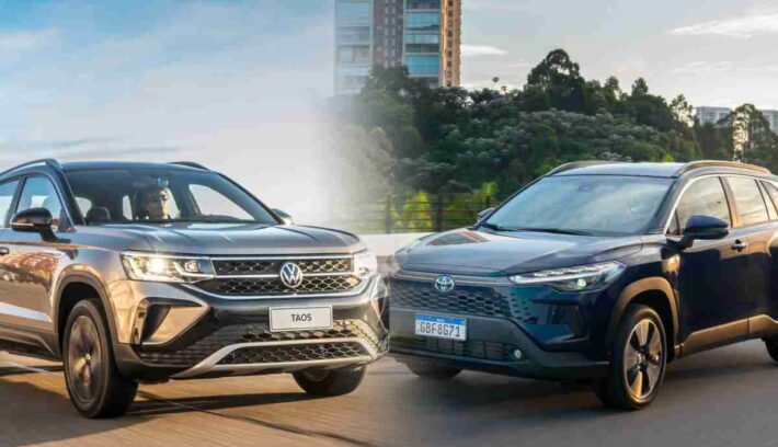 Toyota Corolla Cross vs Volkswagen Taos