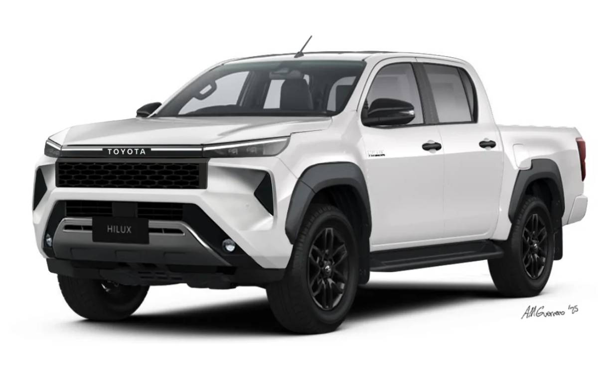 Toyota Hilux 2026 frente