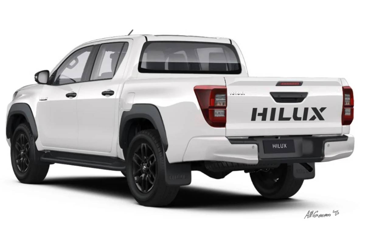 Toyota Hilux 2026 trasera